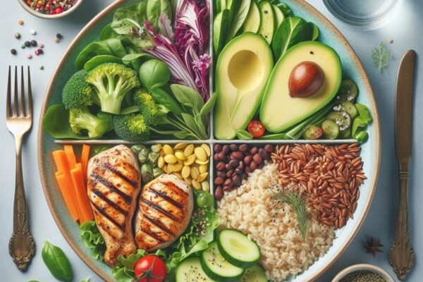 healthy eating plate for lose weight