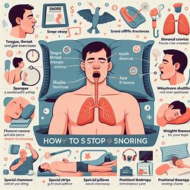 14 effective strategies to stop snoring