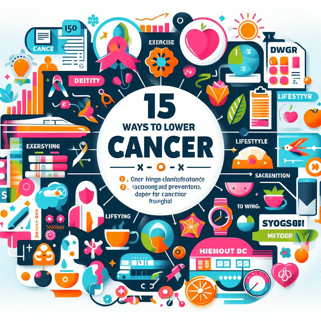 15 effective ways to lower your cancer risk