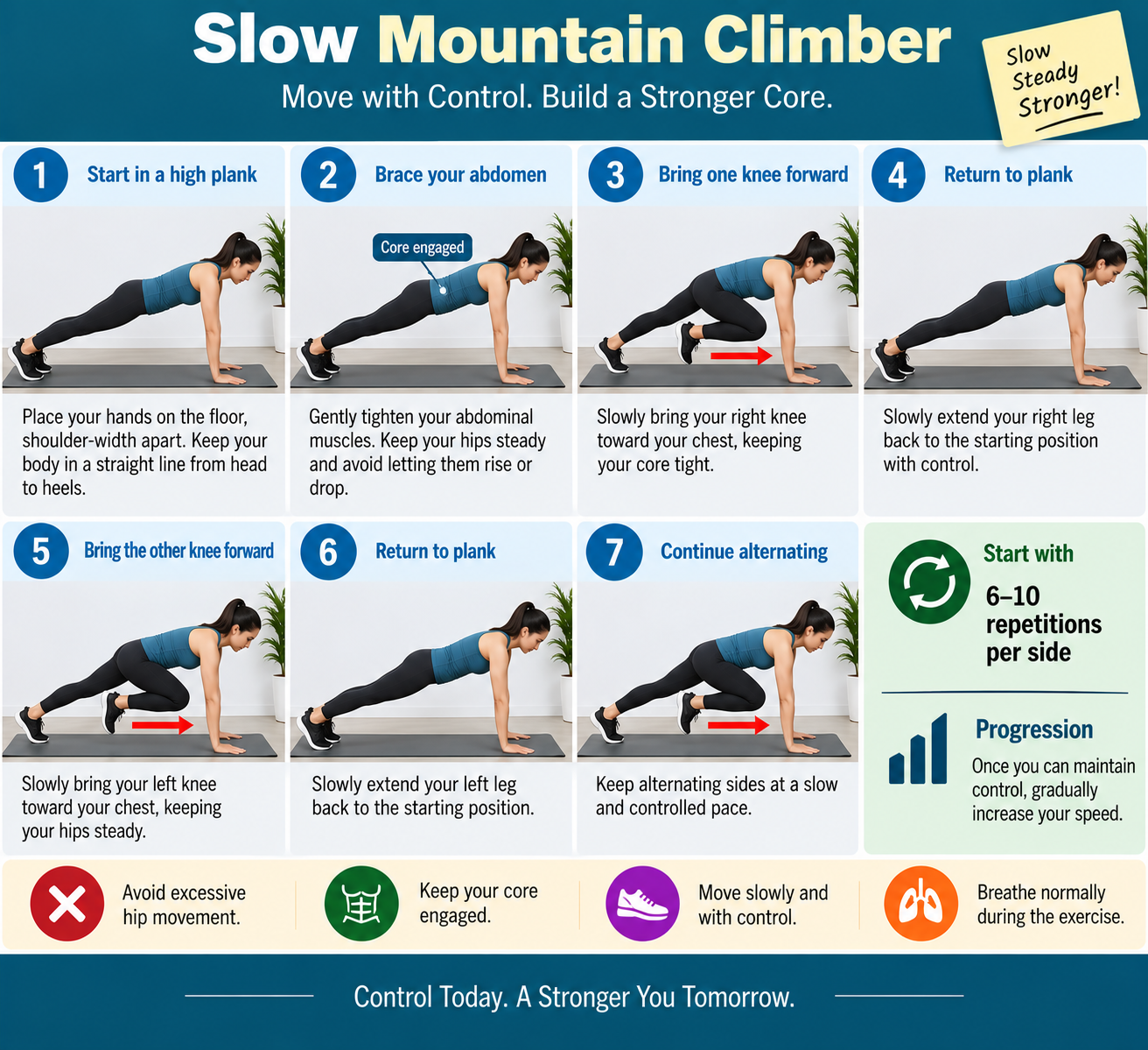 how do Slow Mountain Climber