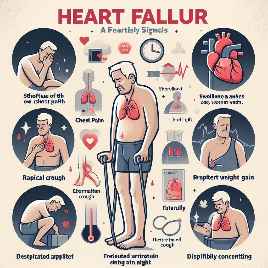 10 early signs of heart failure