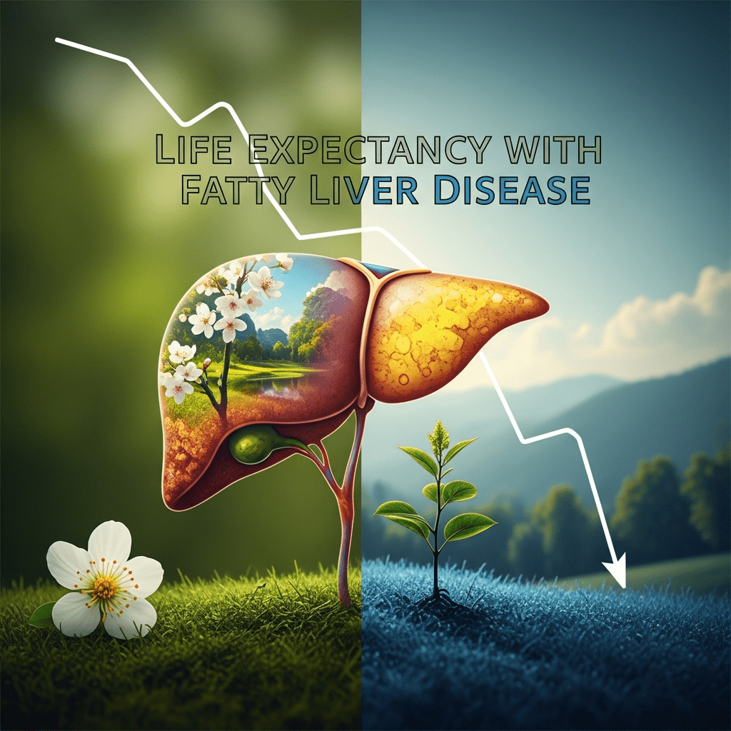 Life expectancy with fatty liver disease