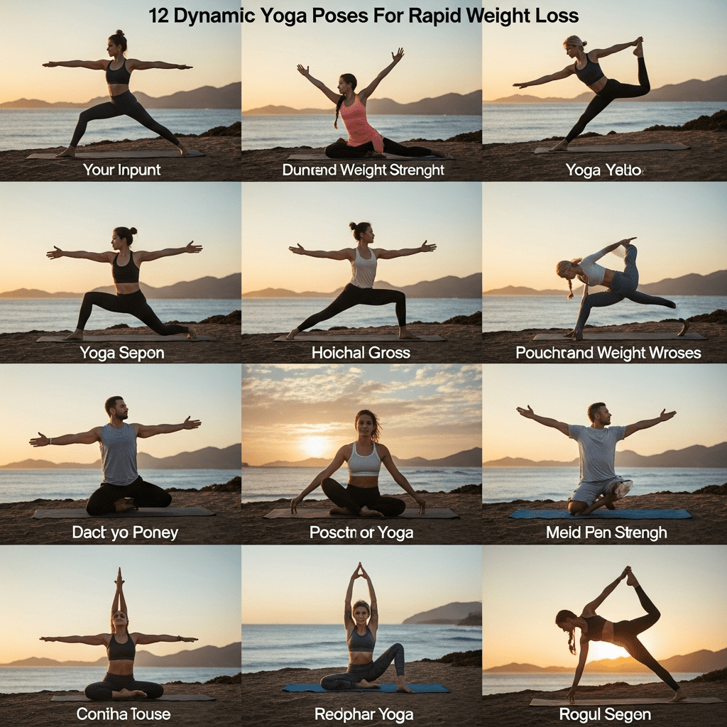 Yoga Poses For Rapid Weight Loss