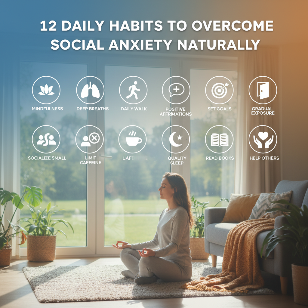 12 Daily Habits to Overcome Social Anxiety Naturally