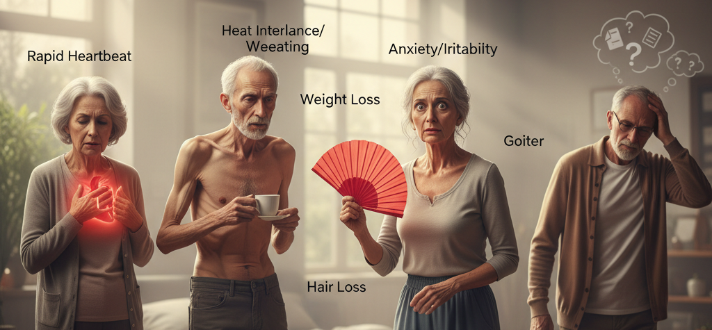 Hyperthyroidism Symptoms in Older Adults
