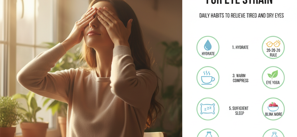 Natural remedies for eye strain
