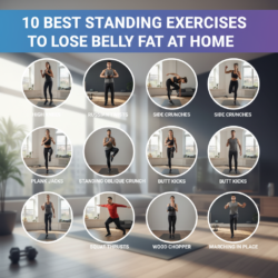 10 Best Standing Exercises to Lose Belly Fat at Home (Beginner-Friendly Guide)