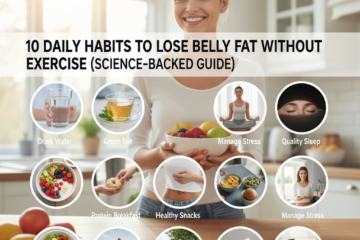 daily habits to lose belly fat without exercise