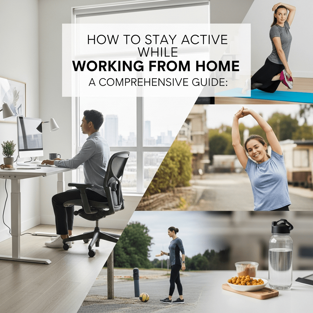 stay active while working from home