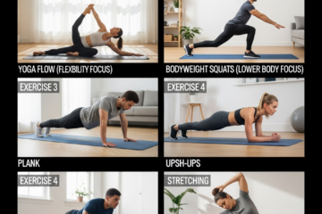 home exercises for fitness and flexibility.