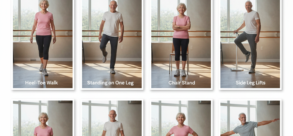 low-impact balance workouts for older adults