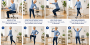 easy ways to stay active while working from home