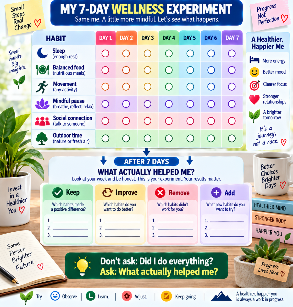 Aromatherapy stress relief pathway showing how a stressful moment can transition into a short calming routine at home