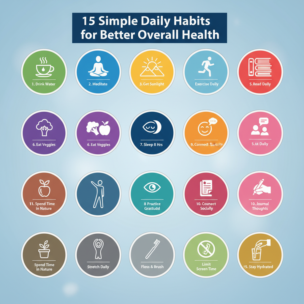 Simple Daily Habits for Better Overall Health