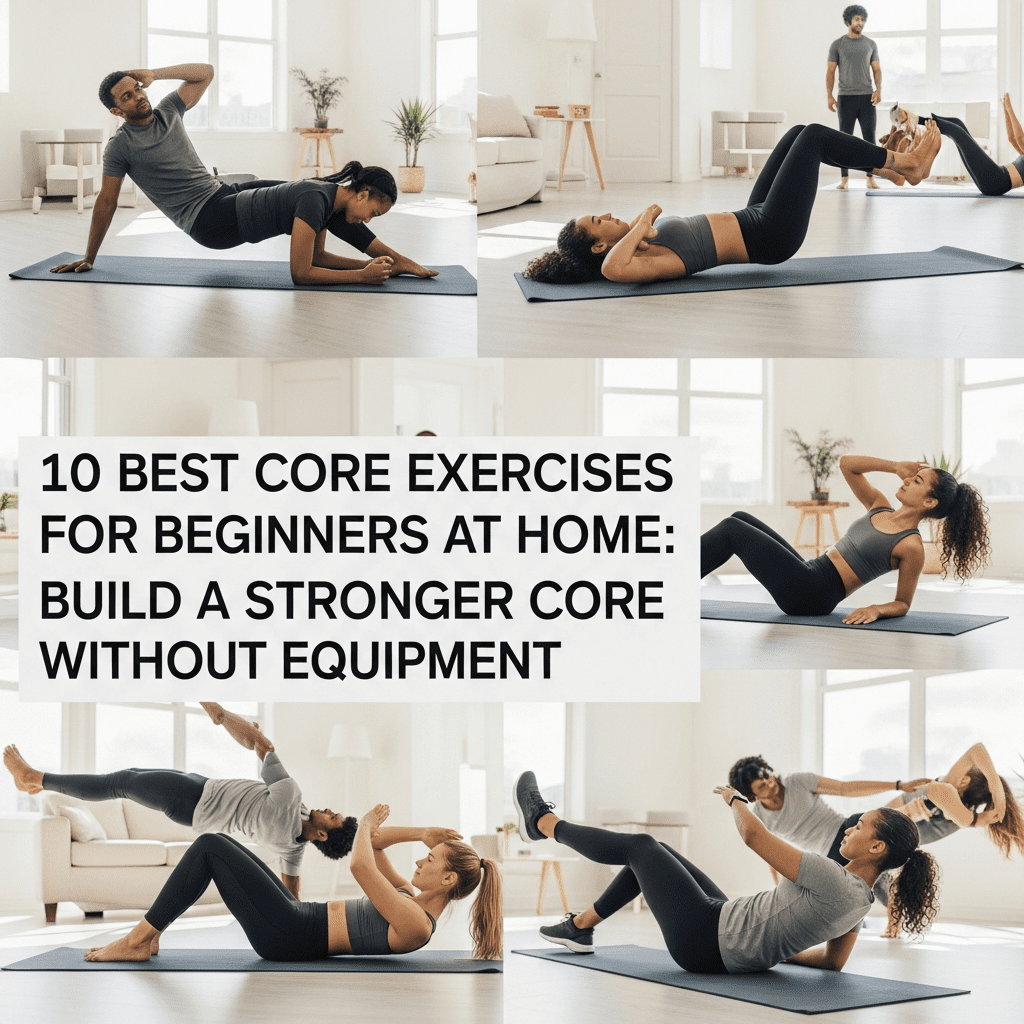 Best Core Exercises for Beginners at Home
