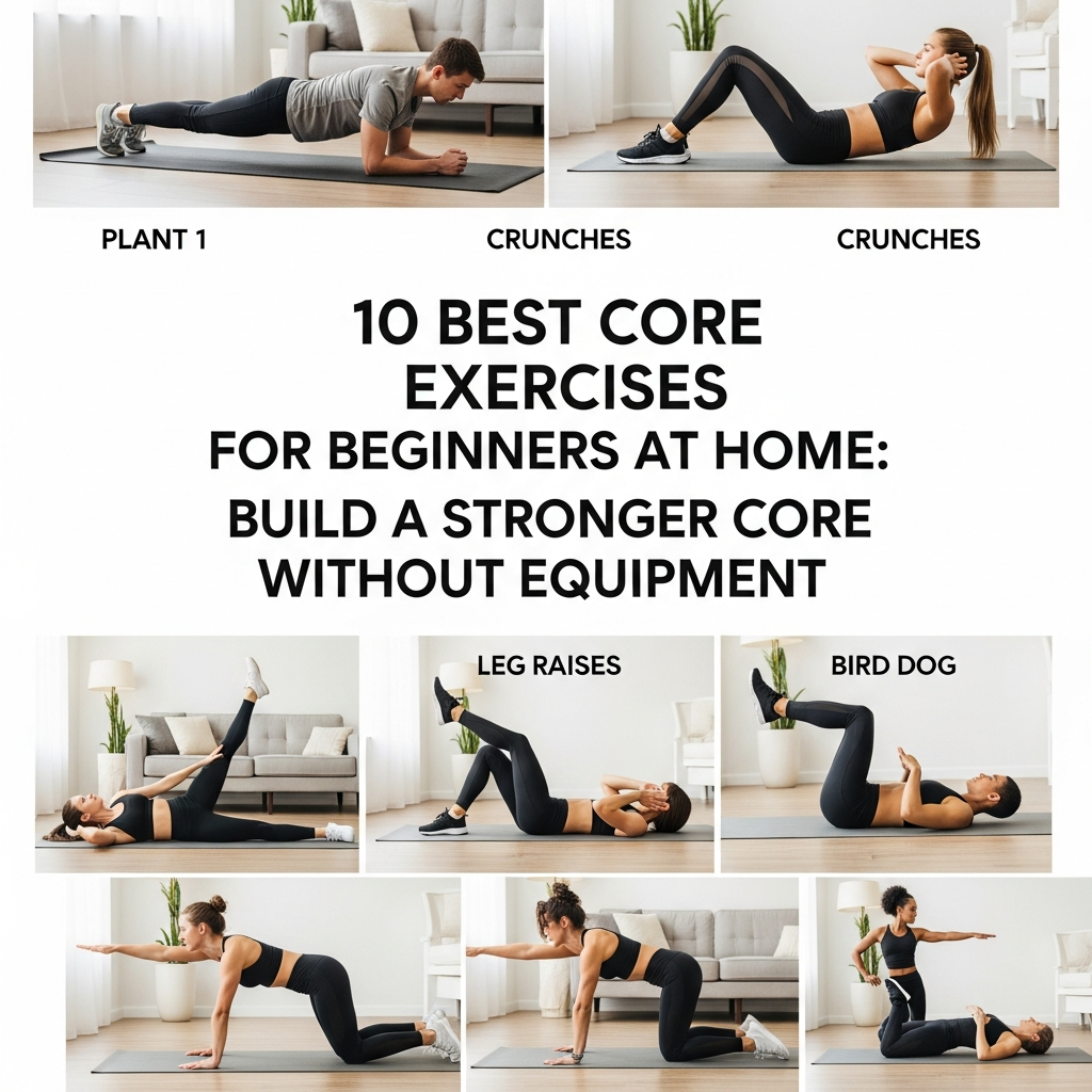 Best Core Exercises for Beginners at Home