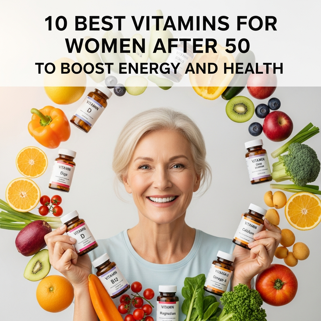 Best Vitamins for Women After 50
