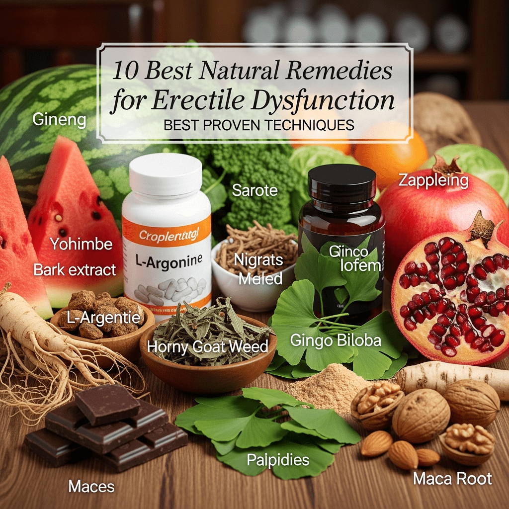 Best Natural Remedies for Erectile Dysfunction