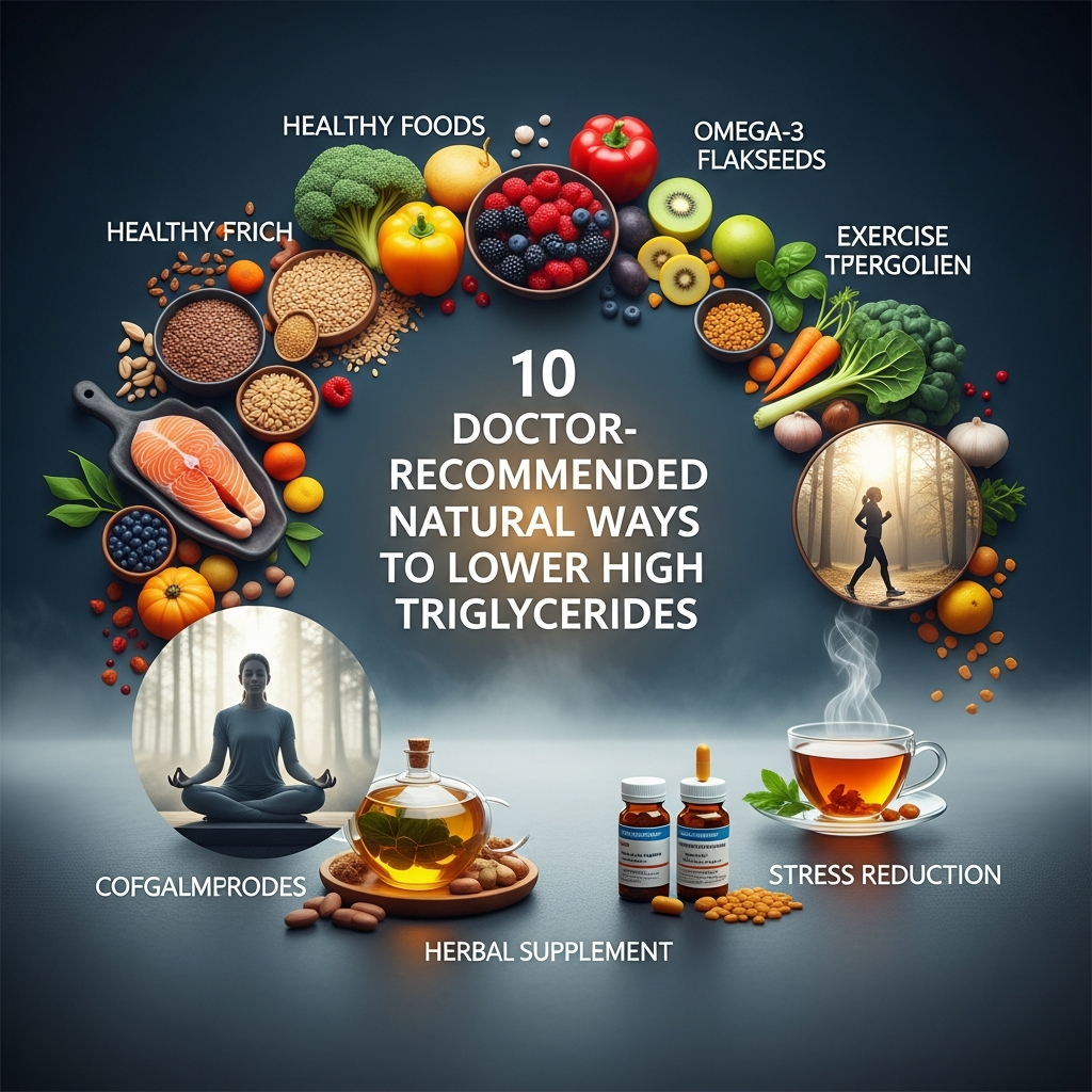 Natural Ways to Lower High Triglycerides