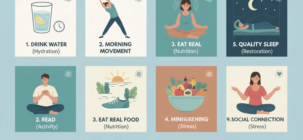 10 Science-Backed Healthy Habits for Beginners to Improve Your Health Naturally